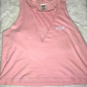 Pink Victoria’s Secret Cotton Top- L/ Light Pink